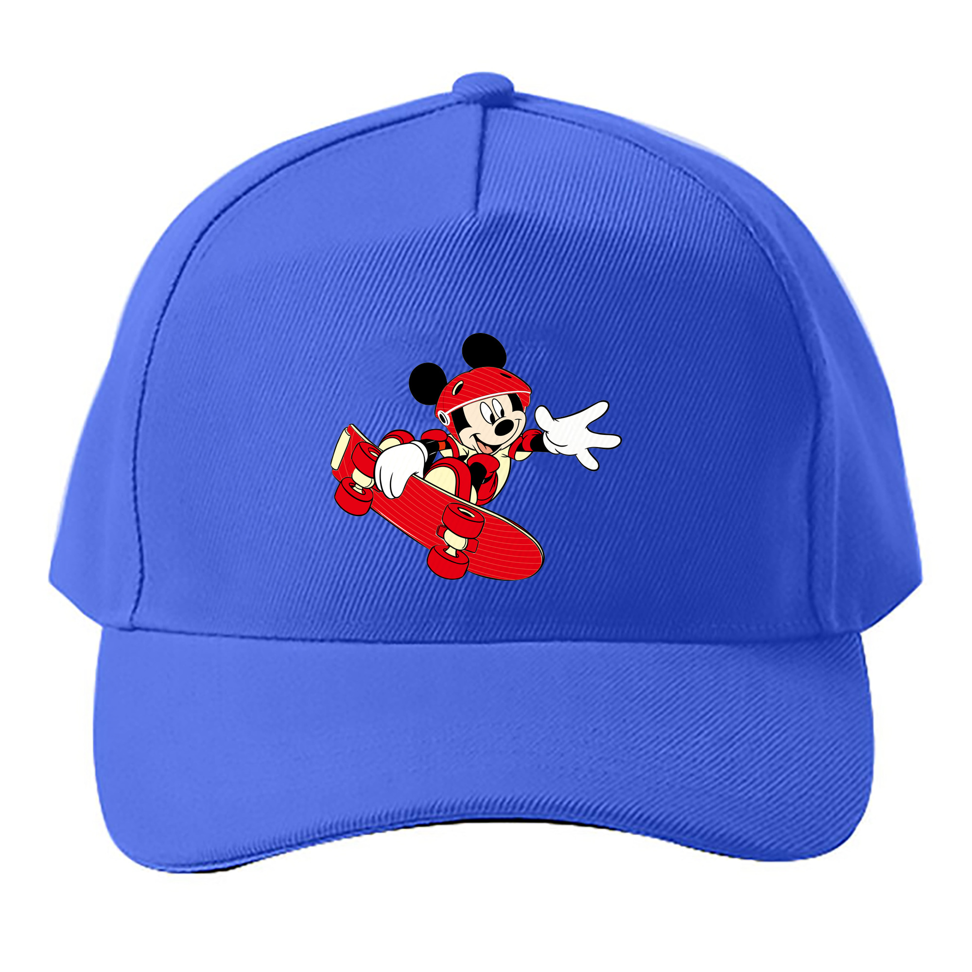 （画像用） ミッキーマウス Mickey Mouse ベースボールキャップ 綿100％ 男女兼用 帽子 スポーツ